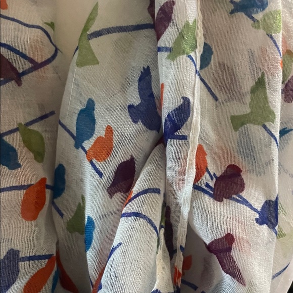 Colorful Patterned Scarf - Picture 3 of 3